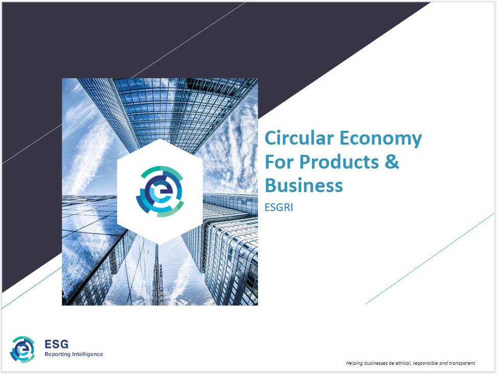 ESG-Reporting-Intelligence : Circular Economy